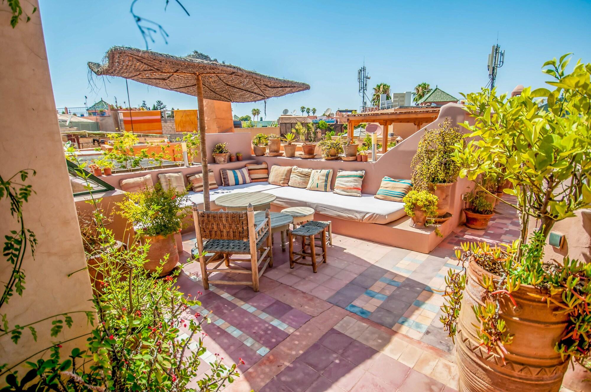 Riad Chorfa Marrakesh Bagian luar foto